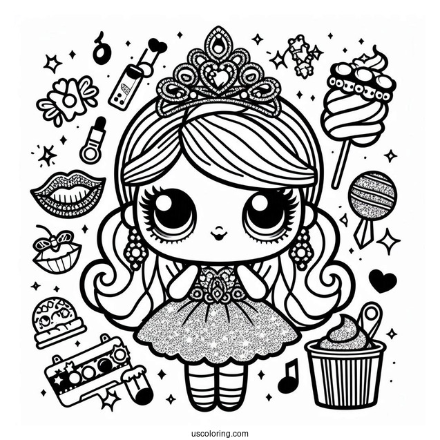 Lil Glitter Queen From Glitterati Club