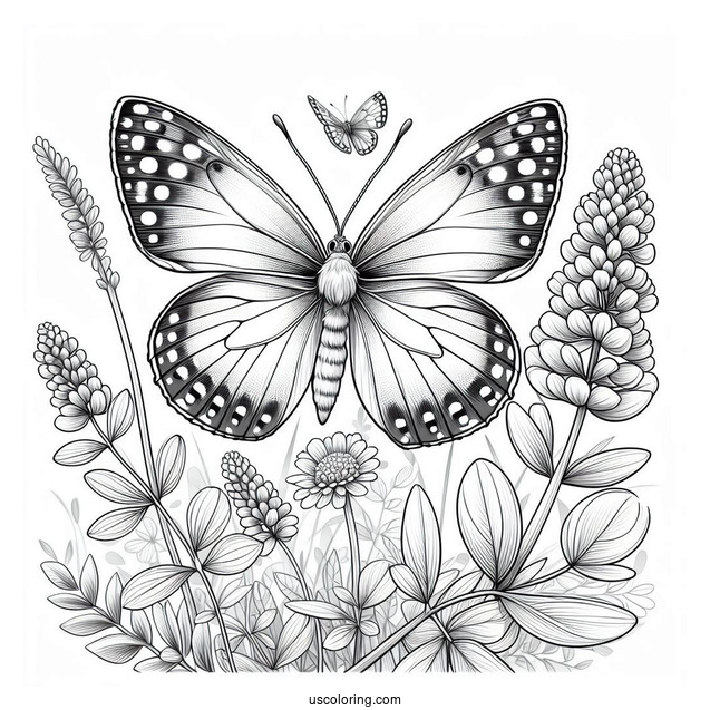 Realistic Butterfly In Nature