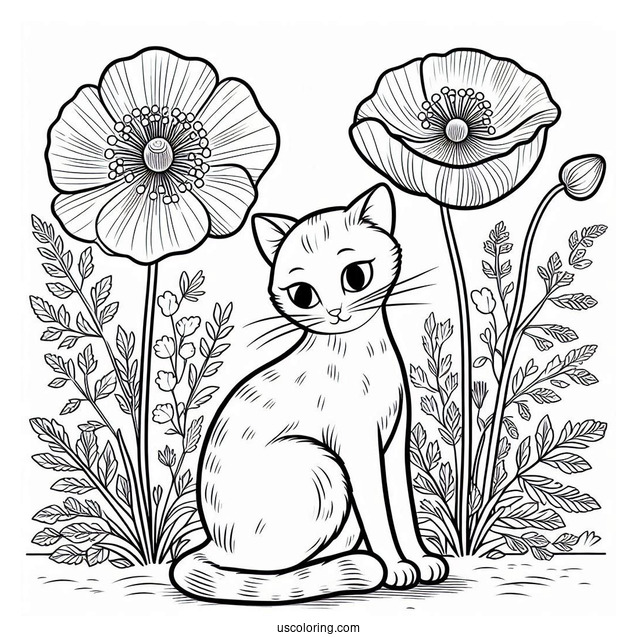 Poppy Playtime Coloring Page Of Catnip From Poppy Playtime