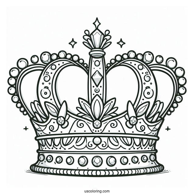 Crown With Multiple Gems
