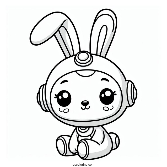 Octonauts Coloring Page Of Easy Tweak Bunny