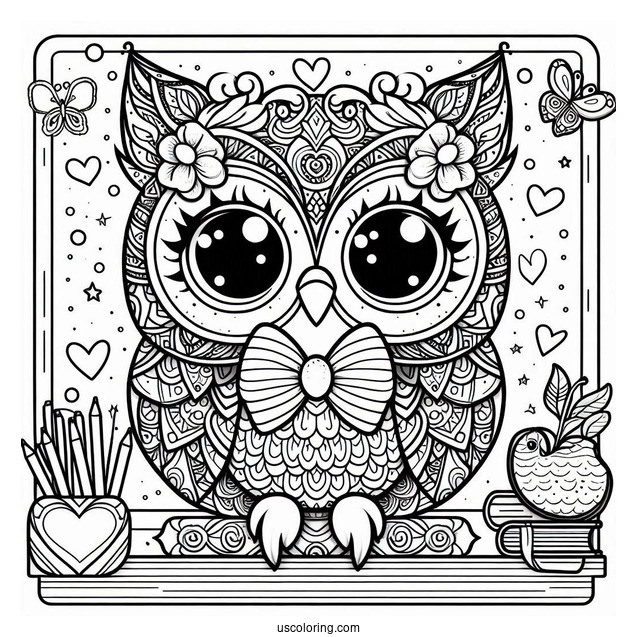 Teachers Owl From Spirit Club