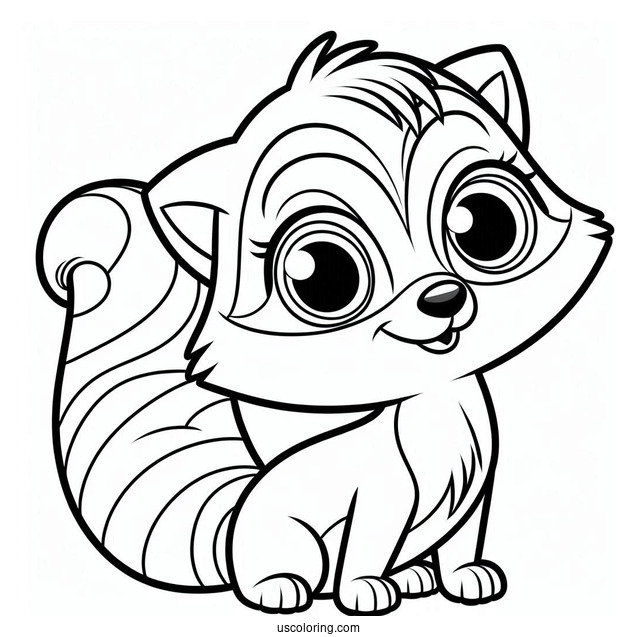 Coloring Page Of Swiper From Dora The Explorer