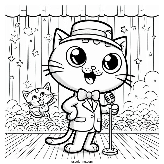 Pete The Cat At a School Talent Show