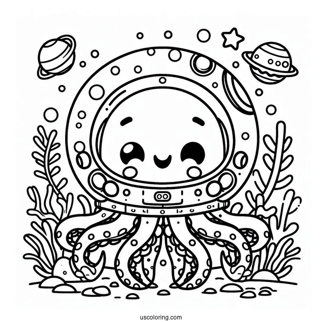 Octonauts Coloring Page Of In Octopod