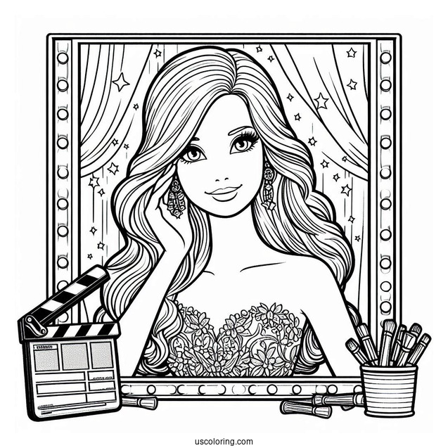 Barbie Movie Coloring page 5