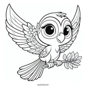 Rafael From Rio Coloring Page For Kids