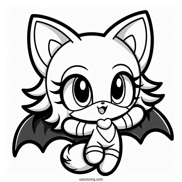 Kawaii Rouge the Bat