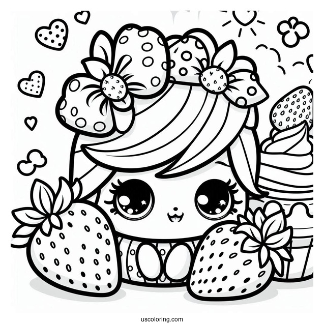 Strawberry Top Shopkins