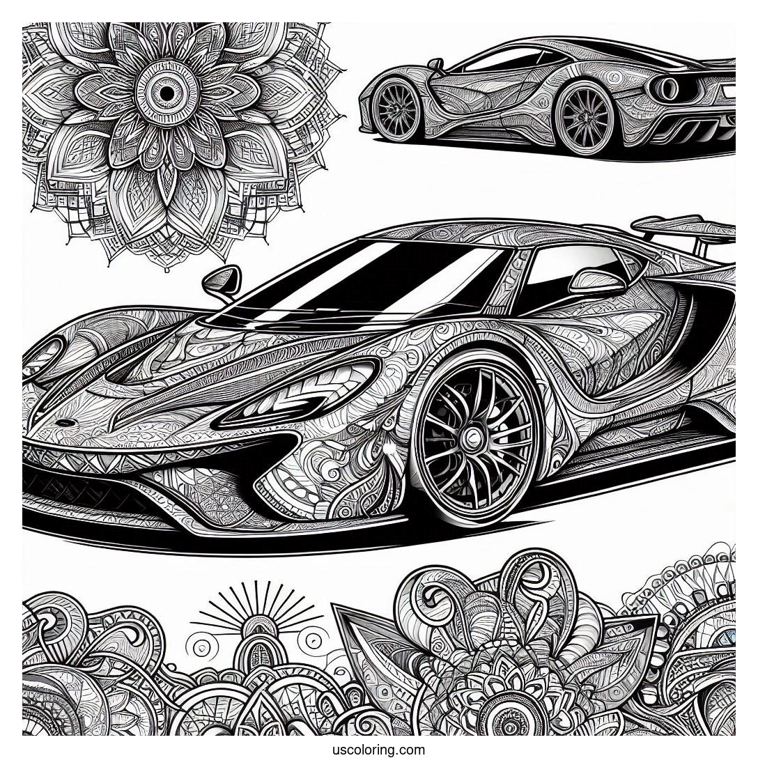 Bugatti Coloring Pages (Free PDF Printables)