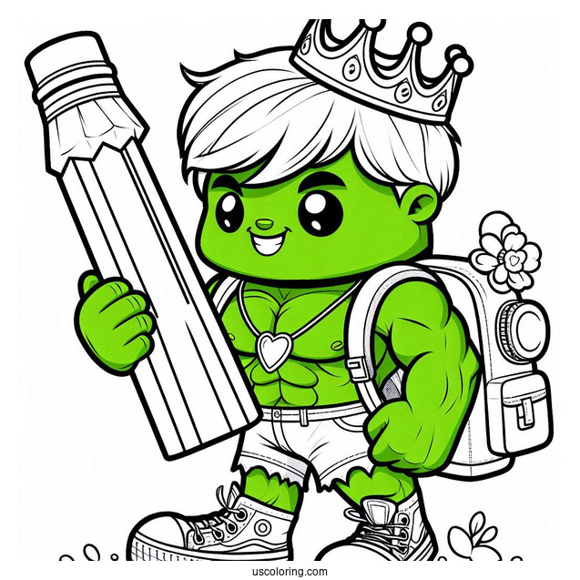 Hulkbuster Coloring Page For Kids