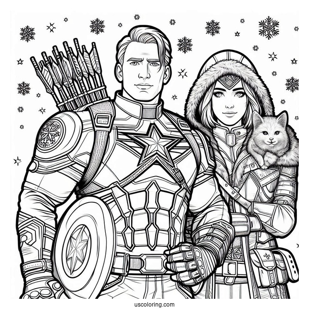 Winter Solider And Captain America