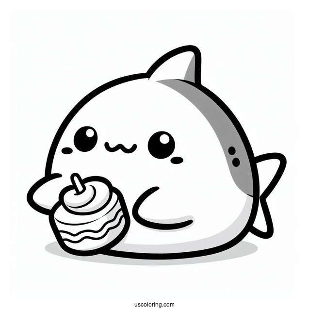 Gordon The Shark Squishmallow