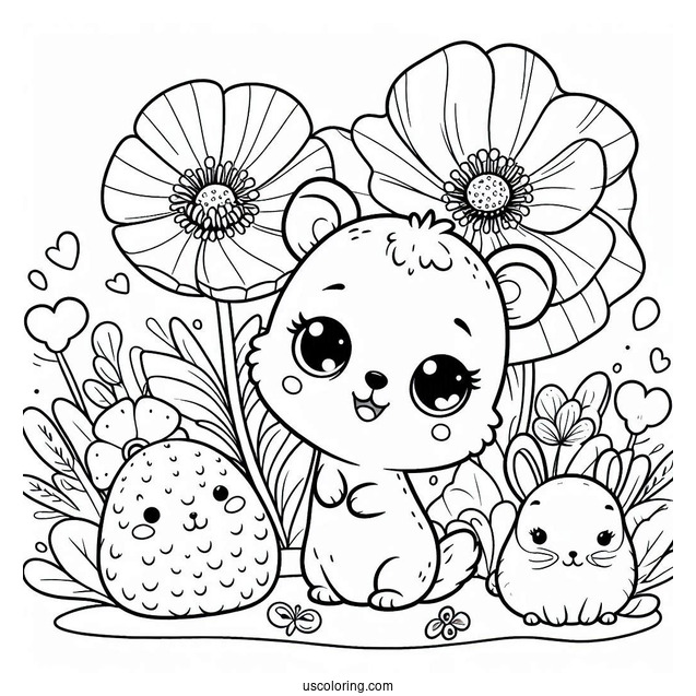 Poppy Playtime Coloring Page Of Poppy Playtime Smiling Critters