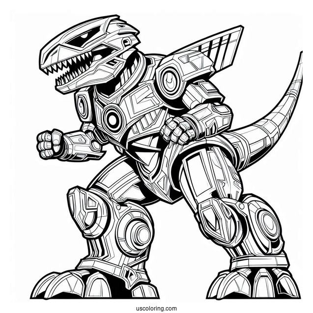 Zords in Power Rangers Dino Thunder