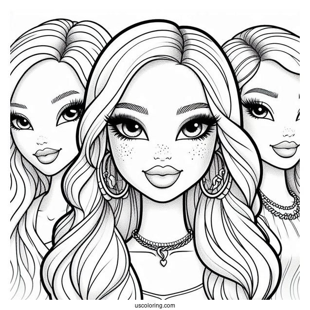 Jade, Sasha, Cloe, and Yasmin