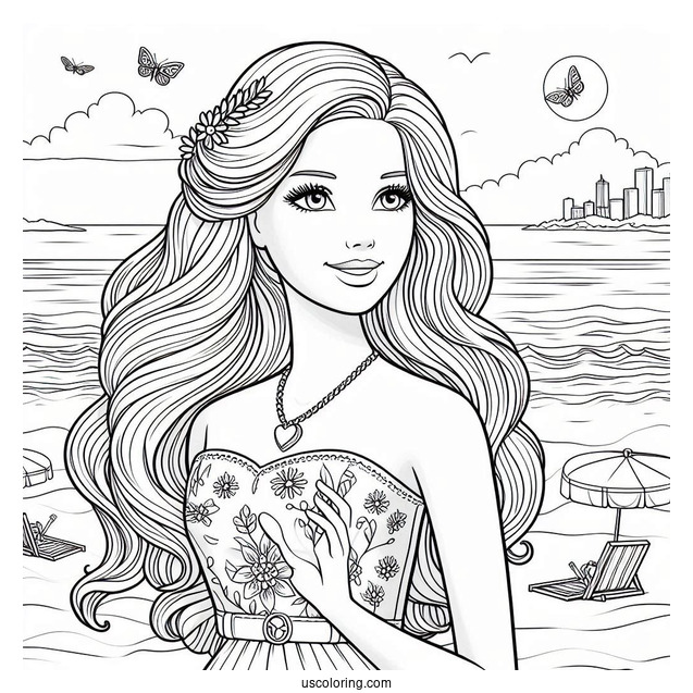 Barbie Movie Coloring page 5