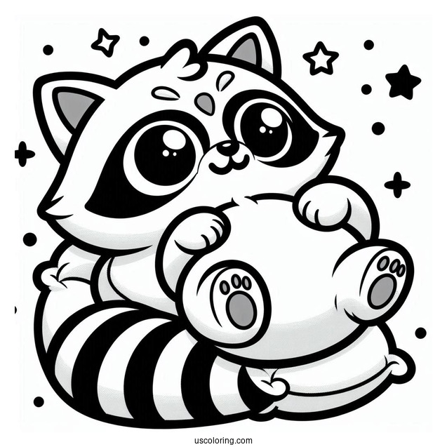 Rocky The Raccoon Squishmallow