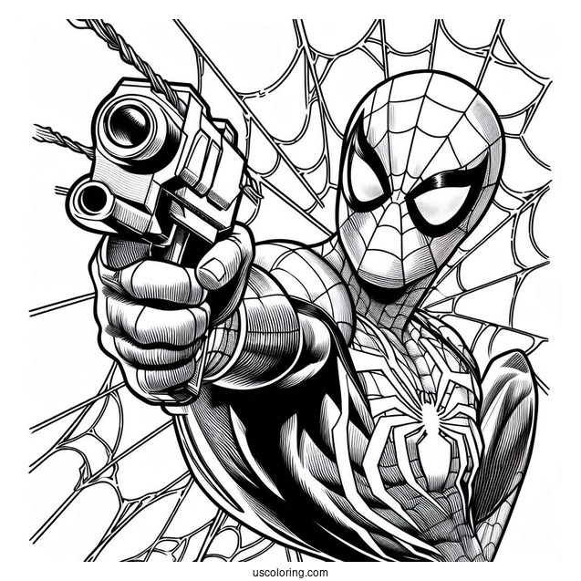 Spider-Verse Spider-Man With Web Shooter