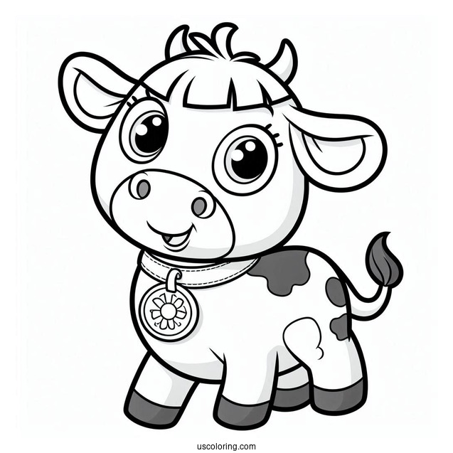 Benny The Cow From Dora The Explorer To Color
