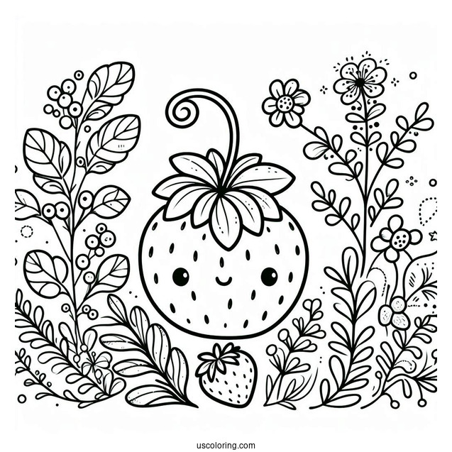 Pretty Sprunki Coloring Page Of Vineria