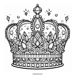 Crown With Multiple Gems