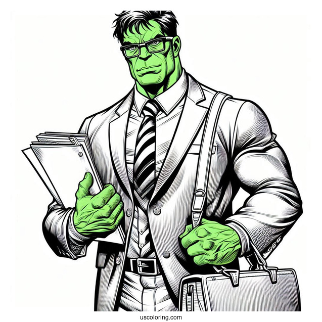 Marvel She Hulk Lawyer To Color