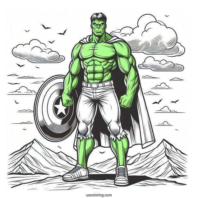 Hulk Vs Iron Man Hulkbuster Coloring In