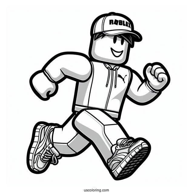 Roblox Character Running Wearing Puma