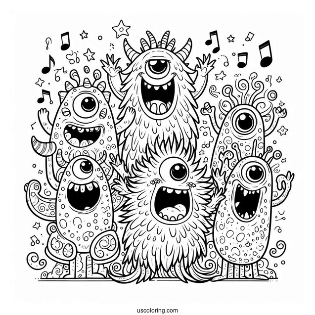 My Singing Monsters Coloring PageOf Quarrister