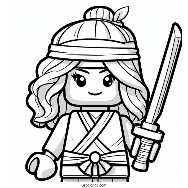 Female Lego Ninja