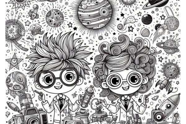 Rick and Morty Coloring Pages Featured Image