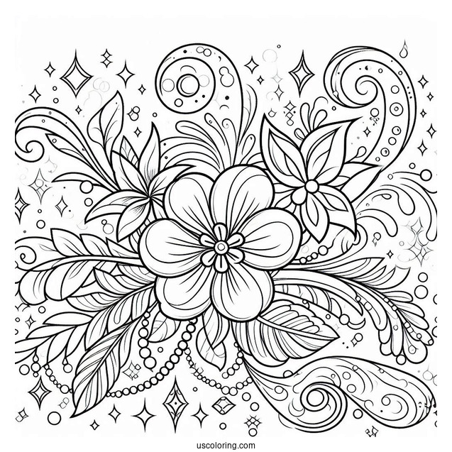 Easy Shimmer And Shine Coloring Page For Kids