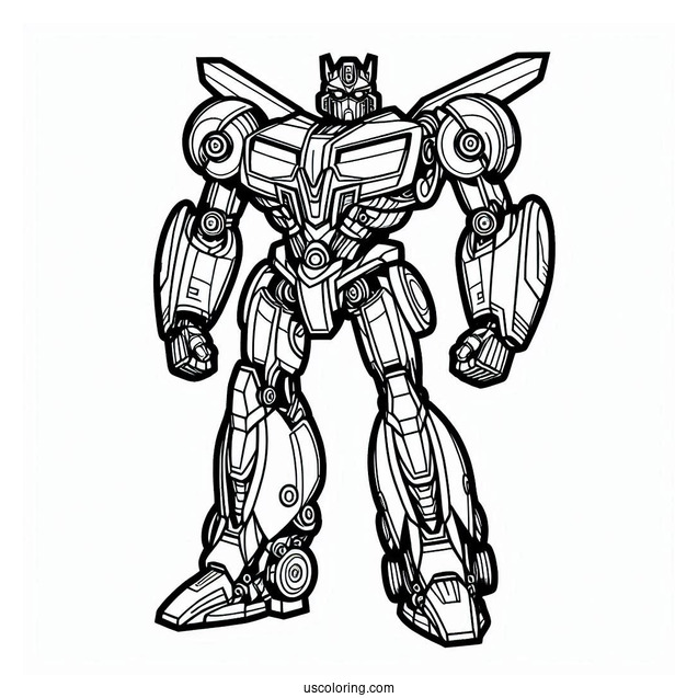 Bumblebee Transformer Robot To Color
