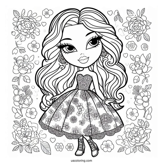 Bratz Raya In Floral Dress