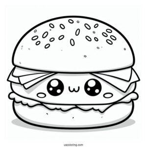 Carl The Cheeseburger Squishmallow
