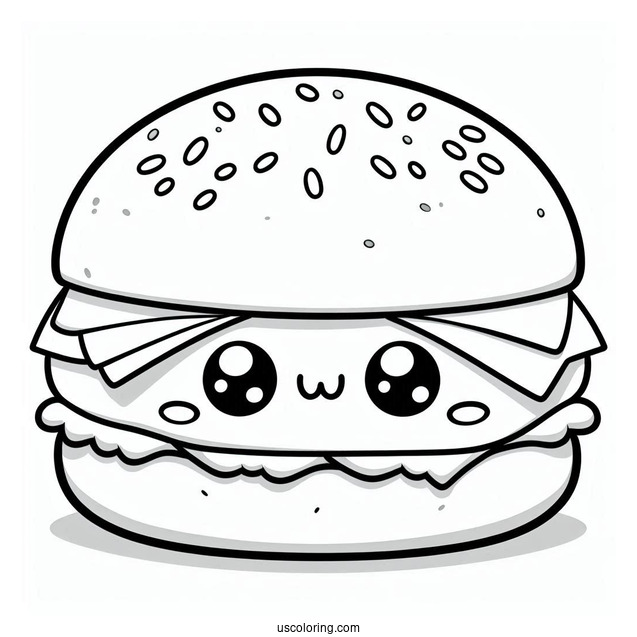 Carl The Cheeseburger Squishmallow