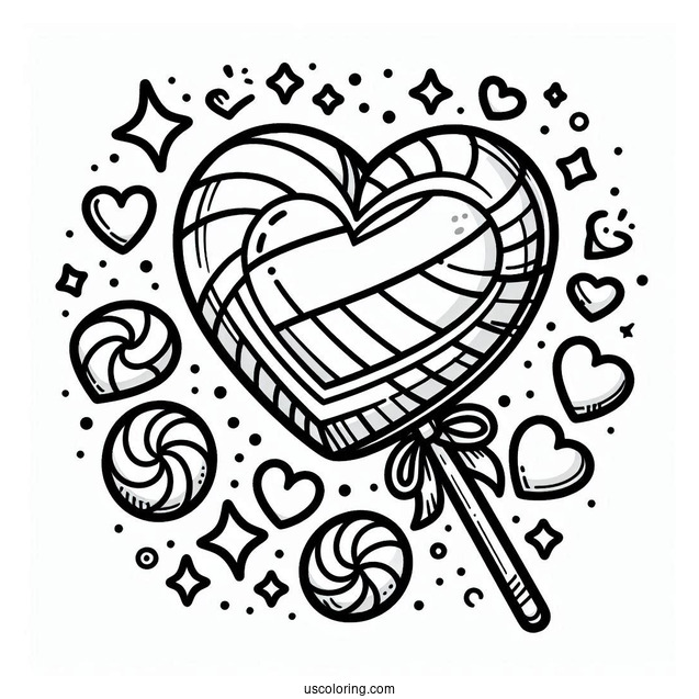 Valentines I Love You Heart Candy