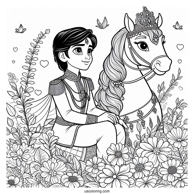 Prince Naveen Coloring Page