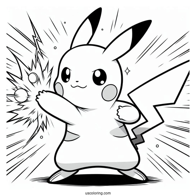 Pikachu Ready To Fight