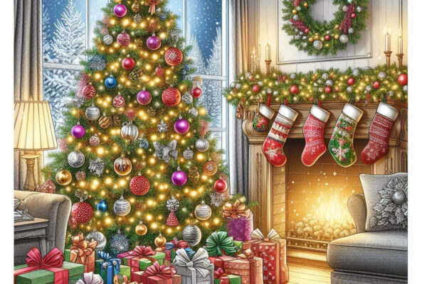 christmas tree coloring pages featured image