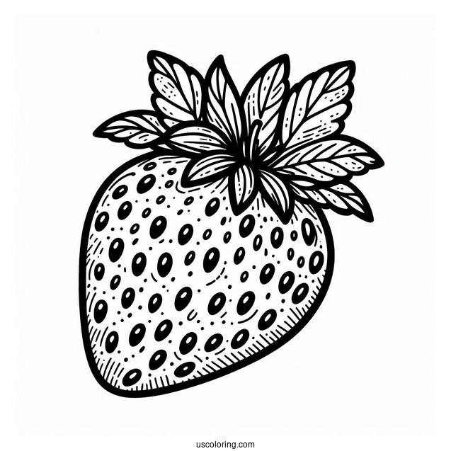 Strawberry With Seeds