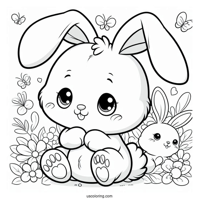 Baby Bugs Bunny Coloring For Kids