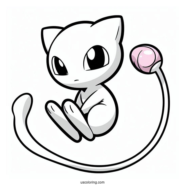 Mew Pokemon To Color