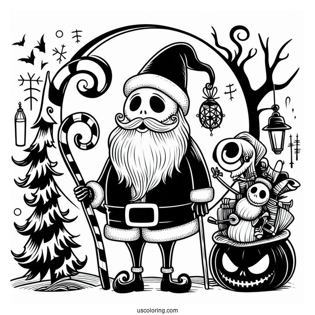 Nightmare Before Christmas Santa Claus