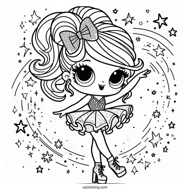 Line Dancer From Dance Club