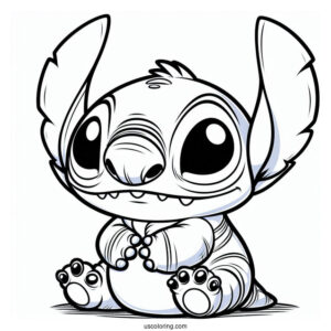 Jumba Jookiba Alien Character Coloring Sheet