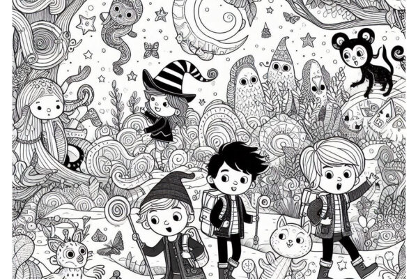 stranger things coloring pages featured image