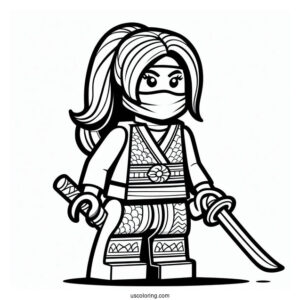 Female Lego Ninja