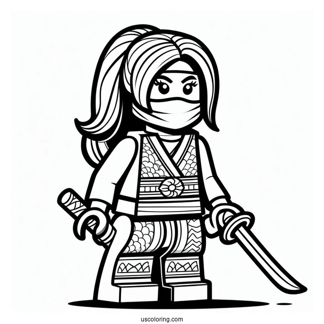 Female Lego Ninja